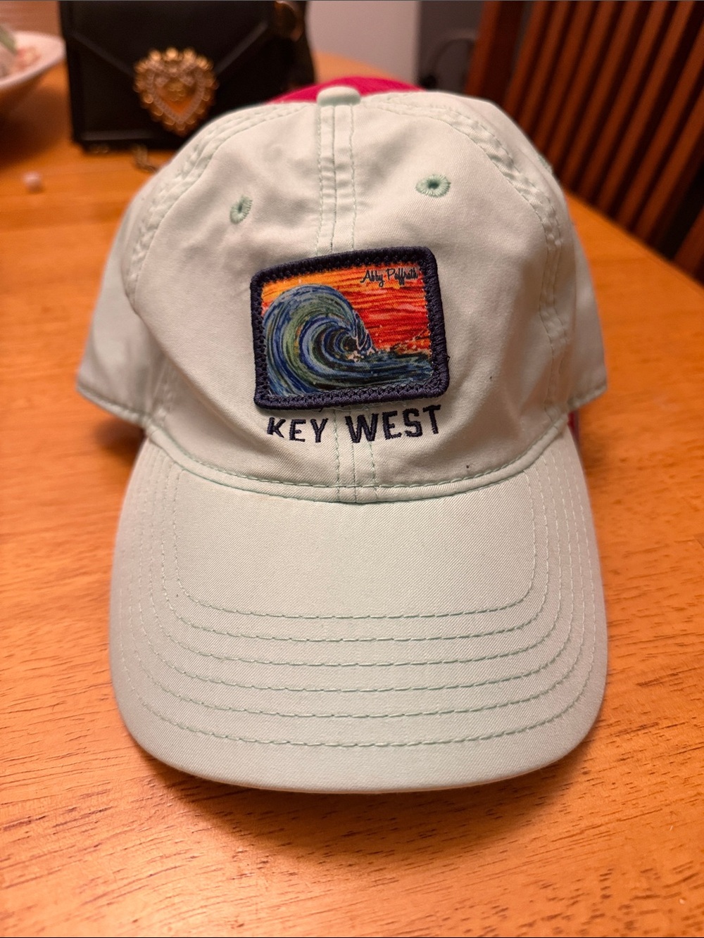 Key West Kids' Wave Patch Cap - Light Mint